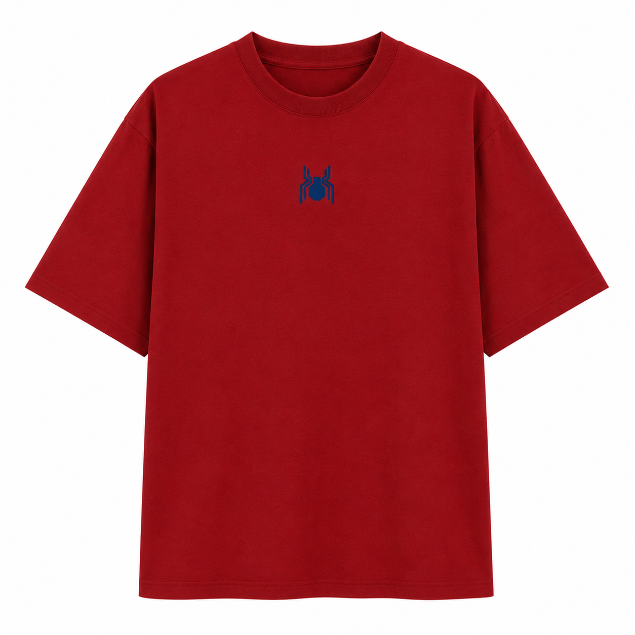 Spider-Man Logo Oversized T-Shirt – 240 GSM Unisex Heavyweight Tee
