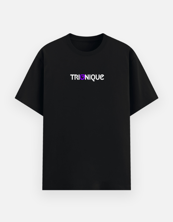 Triunique Logo T-Shirt – Minimal Unisex Cotton Tee