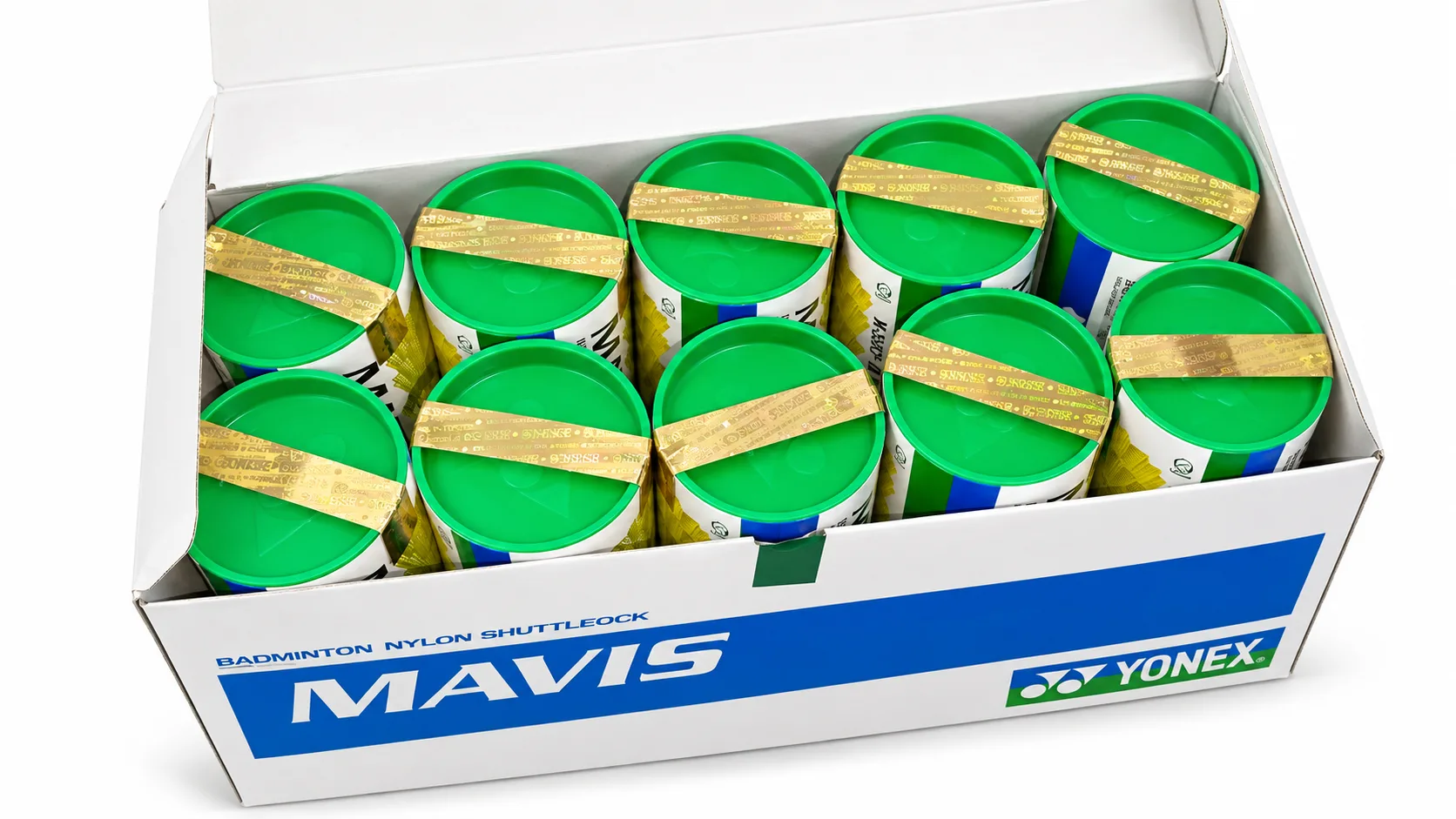 Yonex Mavis 350 Green Cap Badminton Shuttlecock